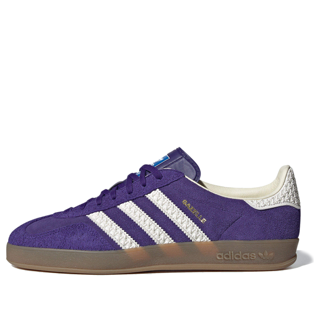 adidas Originals Gazelle Indoor 'Purple White' IF1806 - KICKS CREW