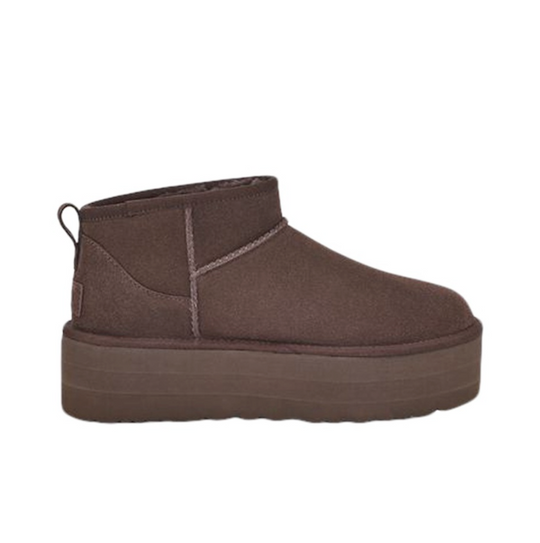 (WMNS) UGG Classic Ultra Mini Platform 'Chocolate' 1135092-BCDR