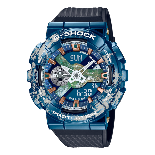 CASIO G-Shock Analog-Digital 'Black' GM-110EARTH-1APF