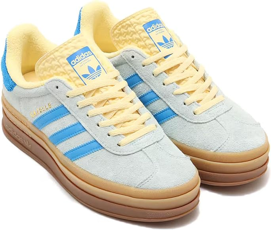 (WMNS) adidas Gazelle Bold 'Almost Blue Yellow' IE0430