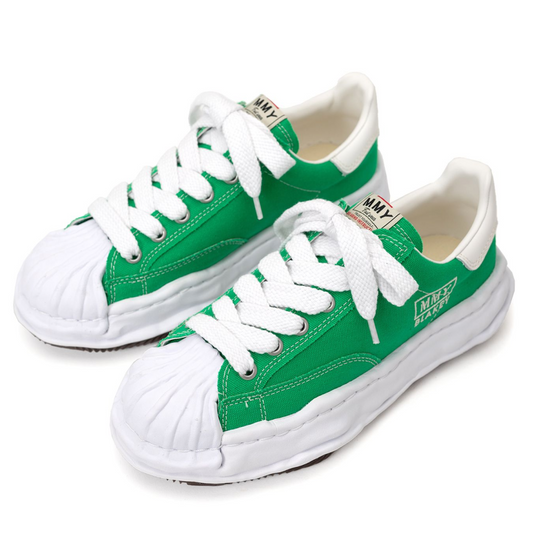 Maison MIHARA YASUHIRO BLAKEY OG Sole Canvas Low-top Sneaker 'Green'  A08FW735-GRN