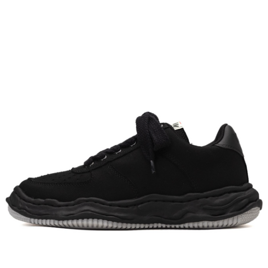 Maison MIHARA YASUHIRO WAYNE OG Sole Canvas Low-top Sneaker 'Black' A10FW720-BLKBLK