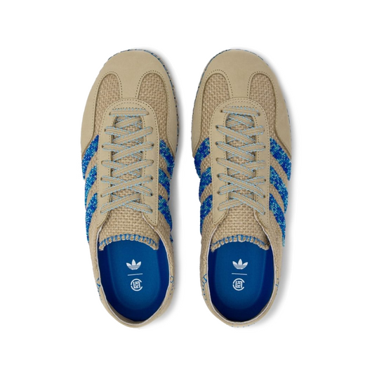 adidas x CLOT Gazelle 'Linen Khaki Blue Bird' IH3641