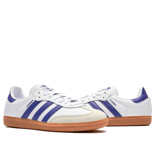 (WMNS) adidas Samba OG 'White Energy Ink Gum' IF6514