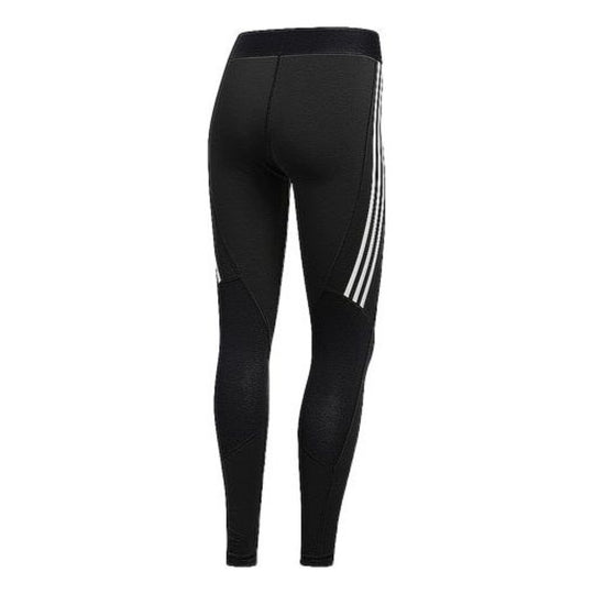 (WMNS) adidas Alphaskin 3-Stripes Long Tights Asia Sizing 'Black' FJ7173