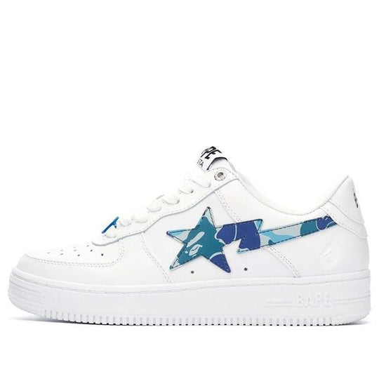 A BATHING APE Bape Sta ABC Camo 'White Blue Camo' 0ZXSHM19X005I