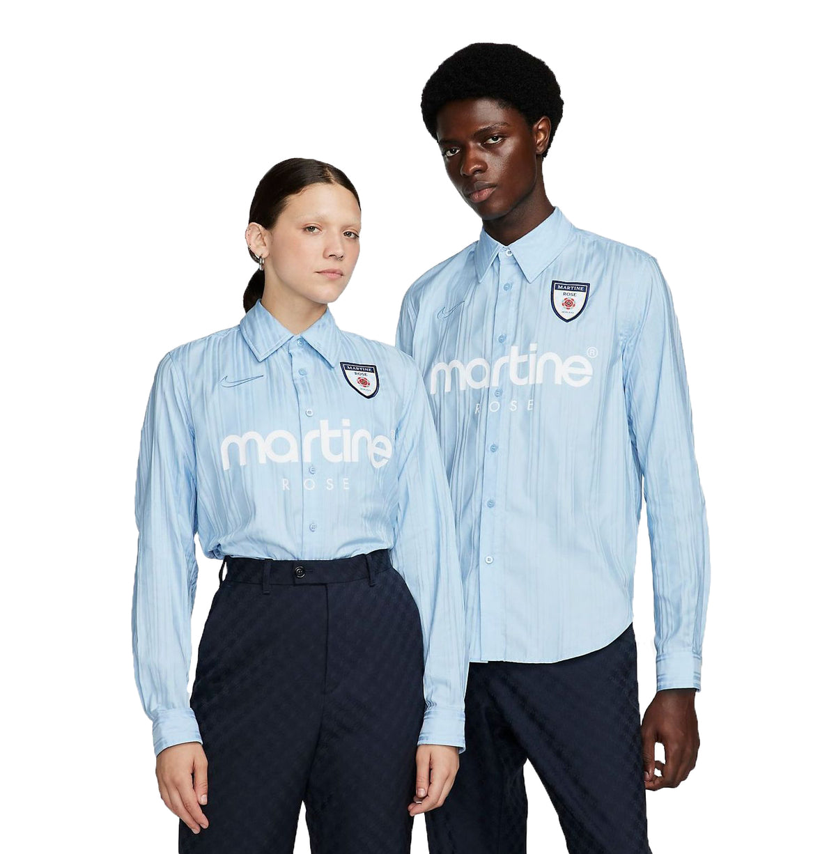 Nike x Martine Rose Dress Shirt 'Psychic Blue' DV0849-489-KICKS CREW