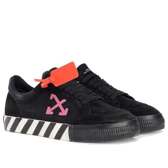 Off-White Vulc Sneaker 'Black Fuchsia' 2019 OMIA085E19C210471028