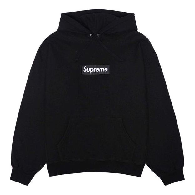 Supreme FW23 Box Logo Hooded Sweatshirt 'Black' 166925