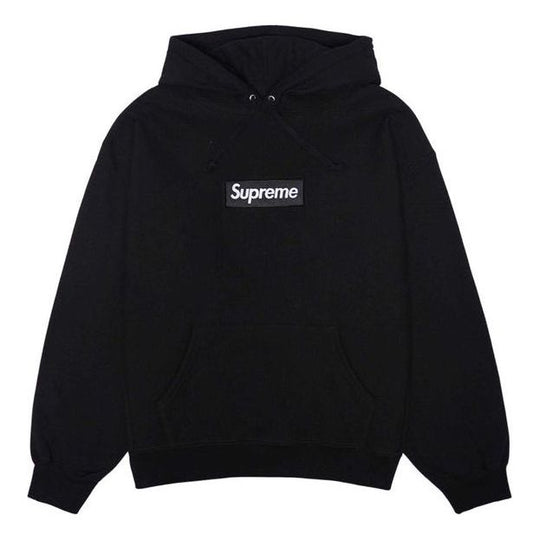 Supreme Fw23 Box Logo Hooded Sweatshirt Black 166925 Kicks Crew 