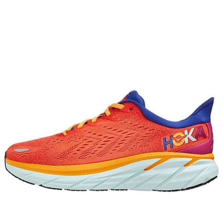 Hoka One One Clifton 8 'Fiesta Orange Purple' 1119393-FBLN - KICKS CREW