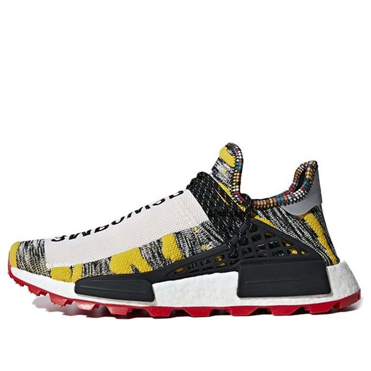 adidas Pharrell x NMD Shoes 'Yellow Black White Red' BB9527 - KICKS CREW