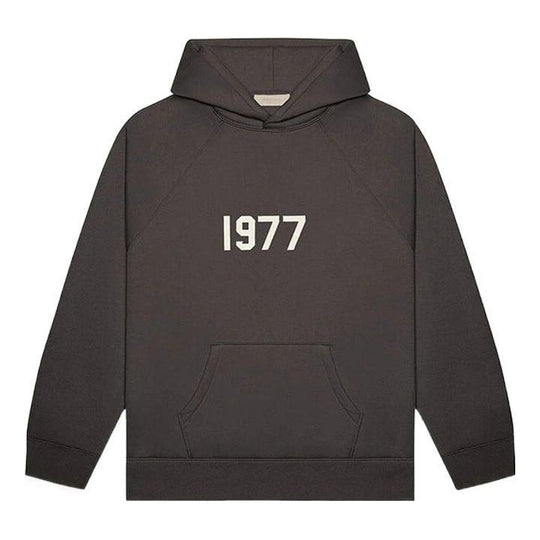 PS) Fear of God Essentials SS22 1977 Hoodie 'Iron' FOG-SS22-670 - KICKS CREW