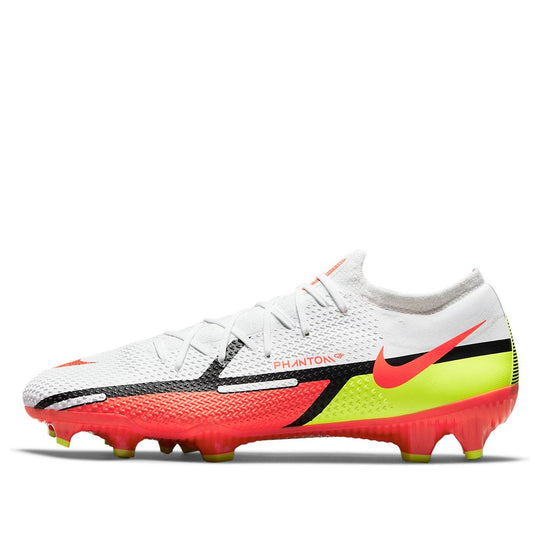 Nike Phantom GT2 Pro FG Soccer Shoes White/Orange DA4432-167