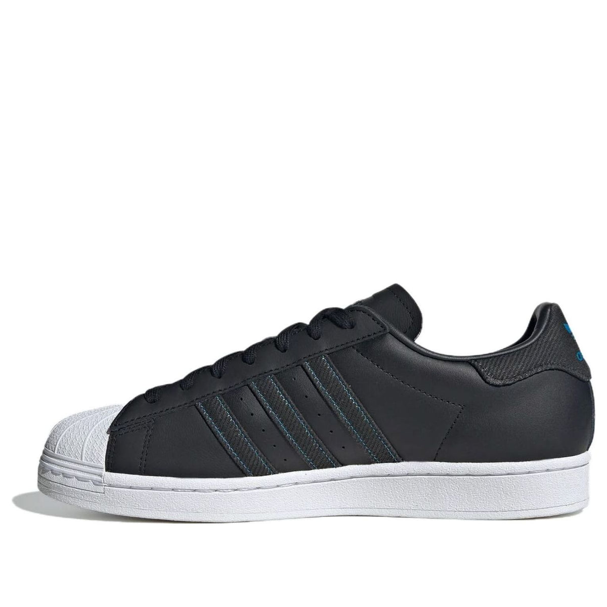 Adidas Superstar 'Denim Pack - Black Bright Blue' ID4687-KICKS CREW