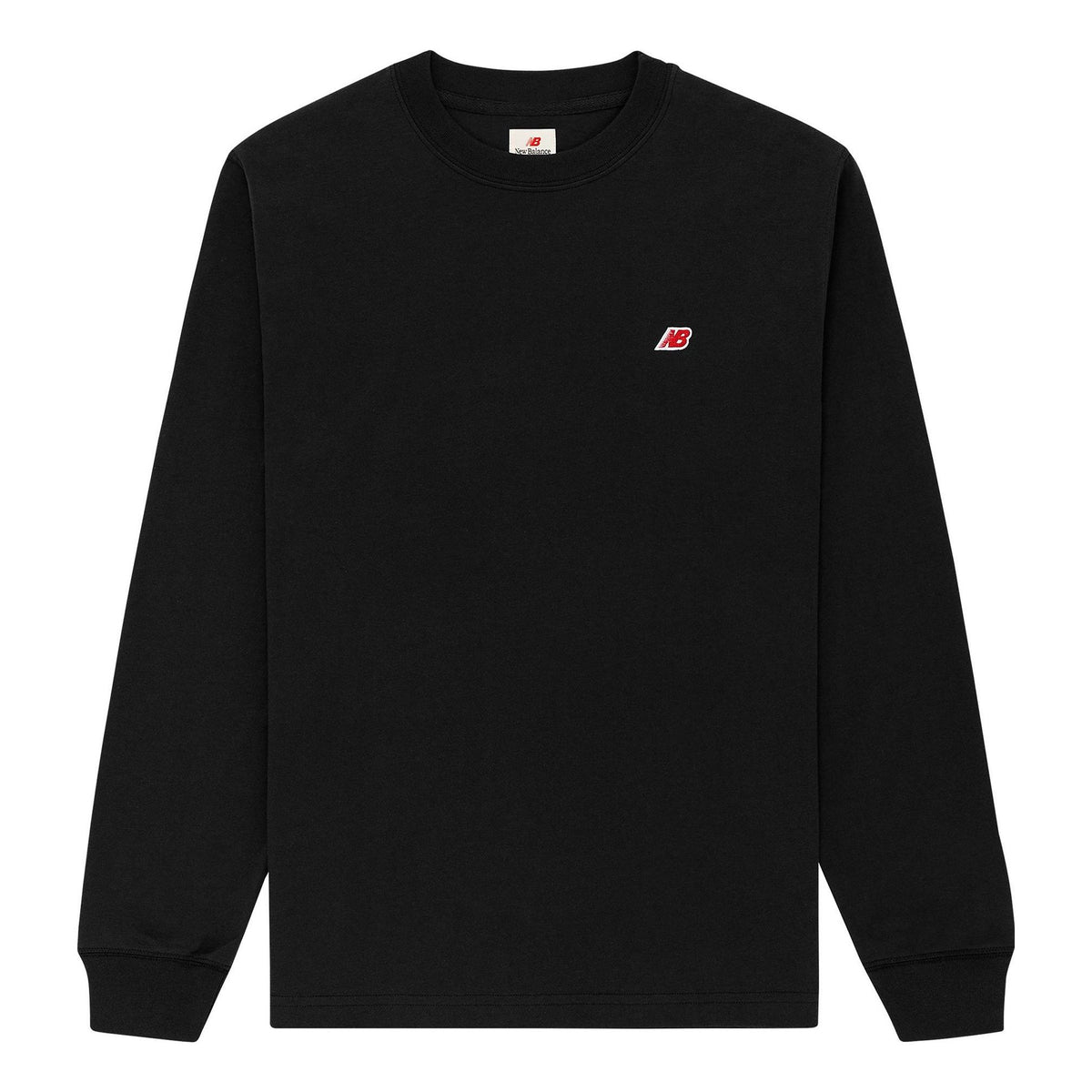 New Balance MADE in USA Core Long Sleeve T-shirt 'Black' MT21542-BK ...