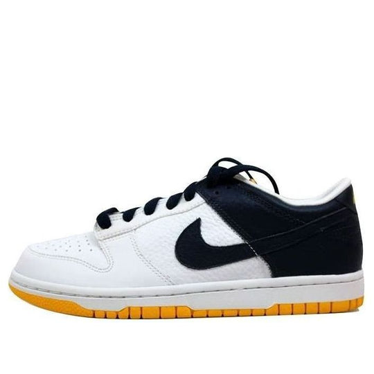 (GS) Nike Dunk Low 'Navy Heel' 310569-145