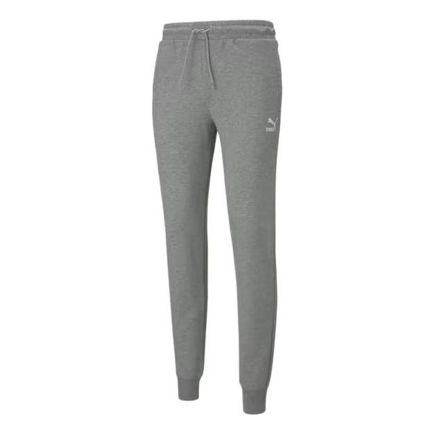 PUMA Classics Cuffed Sweatpants 'Grey' 530090-03 - KICKS CREW