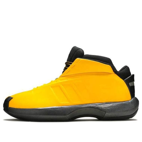 adidas The Kobe Wear-Resistant Non-Slip Retro Basketball Shoes Yellow Black 668415