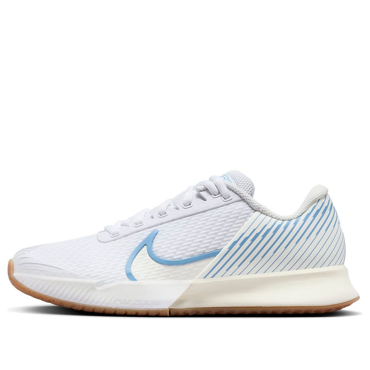 (WMNS) NikeCourt Air Zoom Vapor Pro 2 Tennis Shoes 'White Sail Gum Lig ...