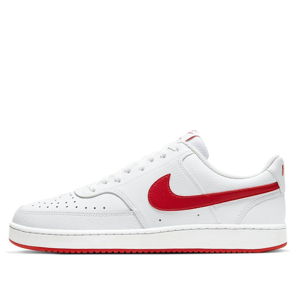 Nike Court Vision Low 'White University Red' CD5463-102 - KICKS CREW