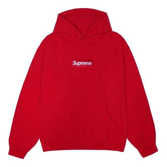 Supreme Fw23 Box Logo Hooded Sweatshirt Red 166927 Kicks Crew 