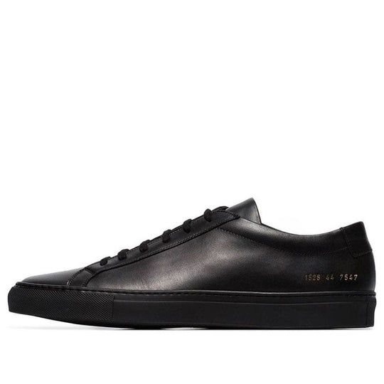 Common Projects Achilles Low 'All Black' 1528-7547 - KICKS CREW