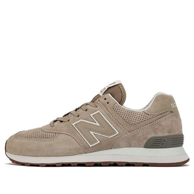 new balance 574 beige suede