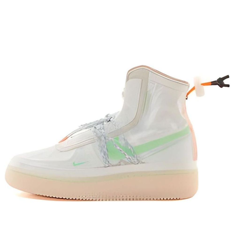 (WMNS) Nike Air Force 1 High Shell White/Green DJ9304-131