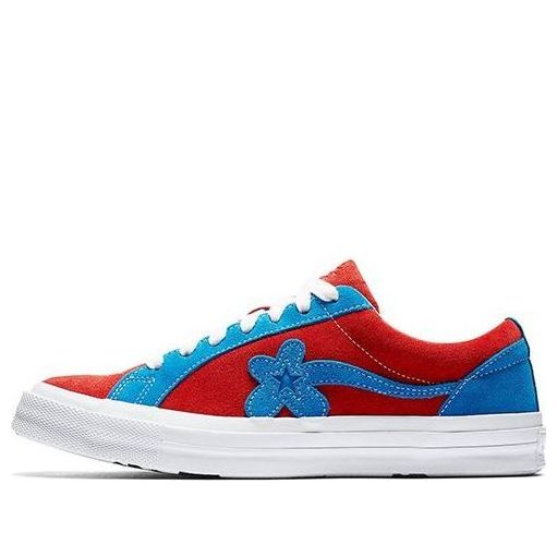 Golf le fleur 2025 shoes red and blue