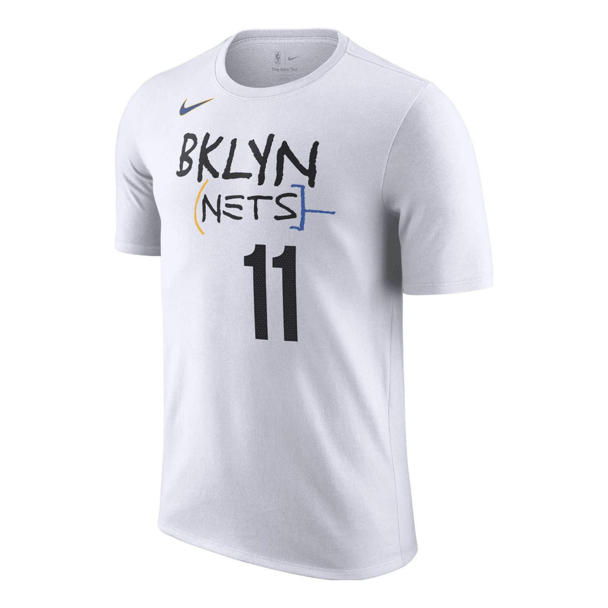 Nike x NBA Brooklyn NETS Kyrie Irving T-Shirt 'White' DV5975-103 ...