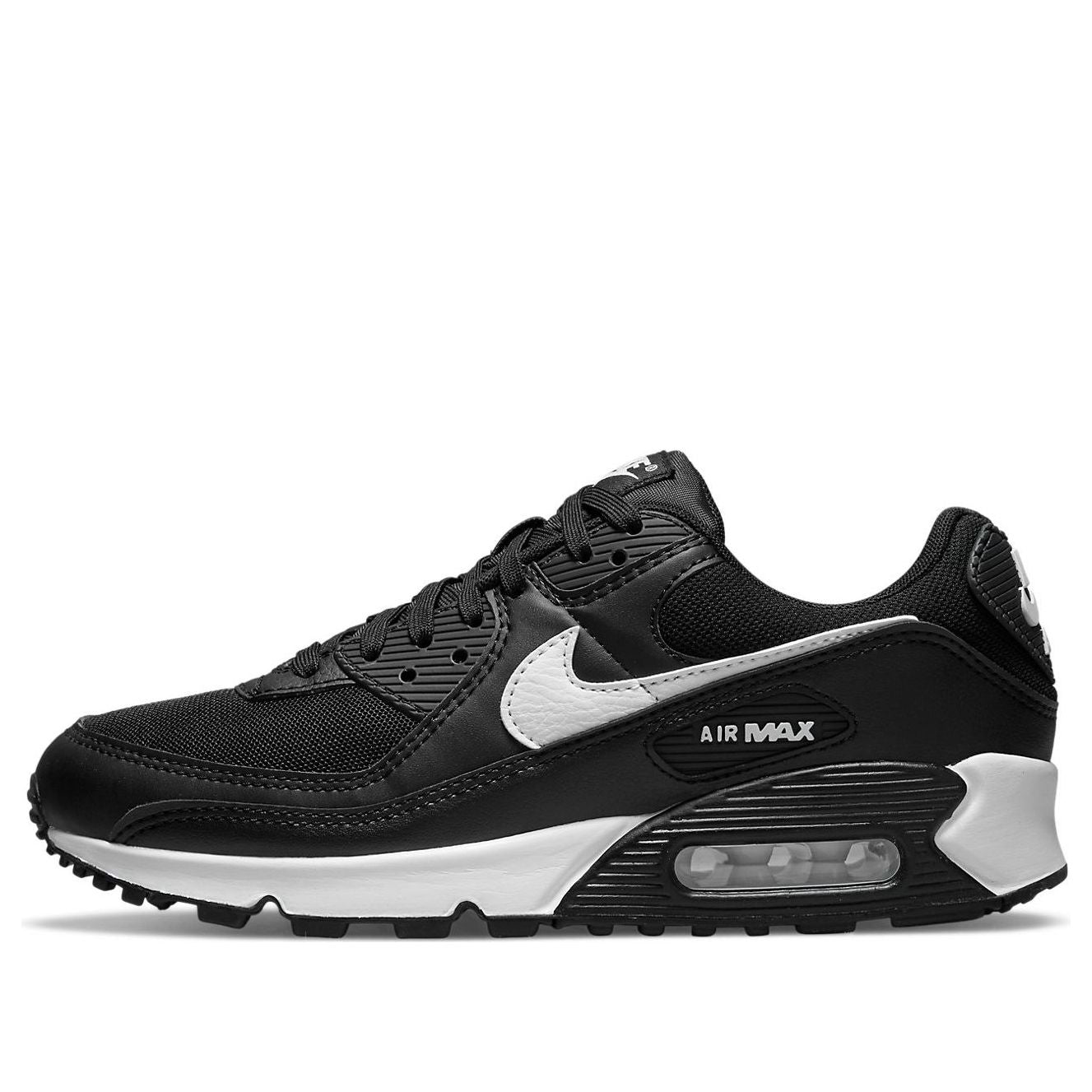 (WMNS) Nike Air Max 90 'Black White' DH8010-002