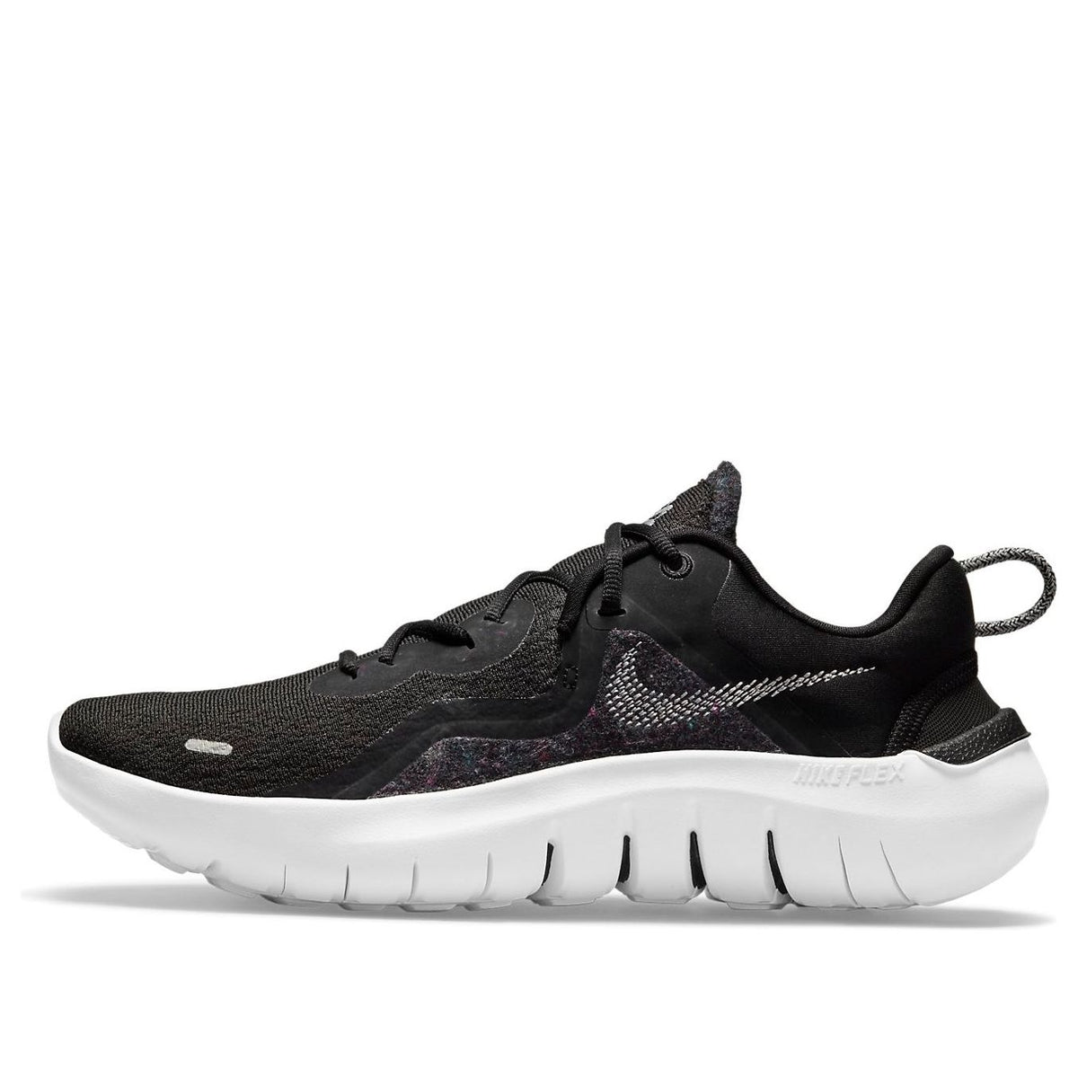 (WMNS) Nike Flex Run 2021 'Black Dark Smoke Grey' CW3409-002-KICKS CREW