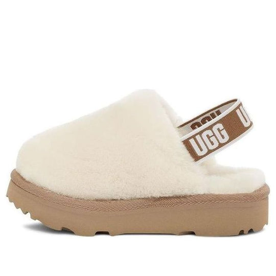 (GS) UGG Fluff Yeah Clog 'Natural' 1123633T-NAT