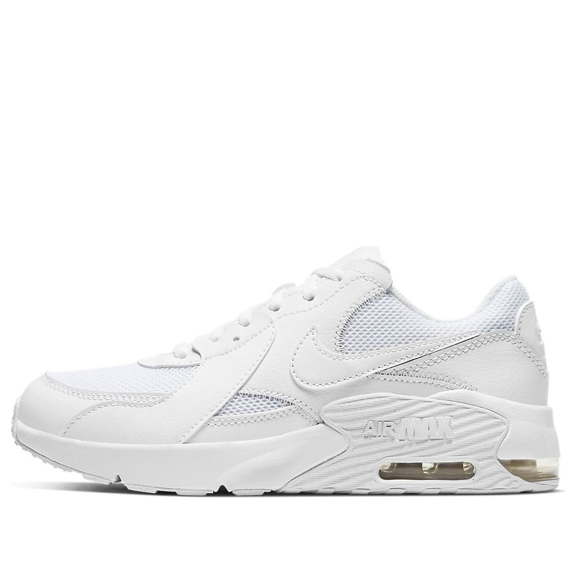 GS) Nike Air Max Excee 'Triple White' CD6894-100 - KICKS CREW