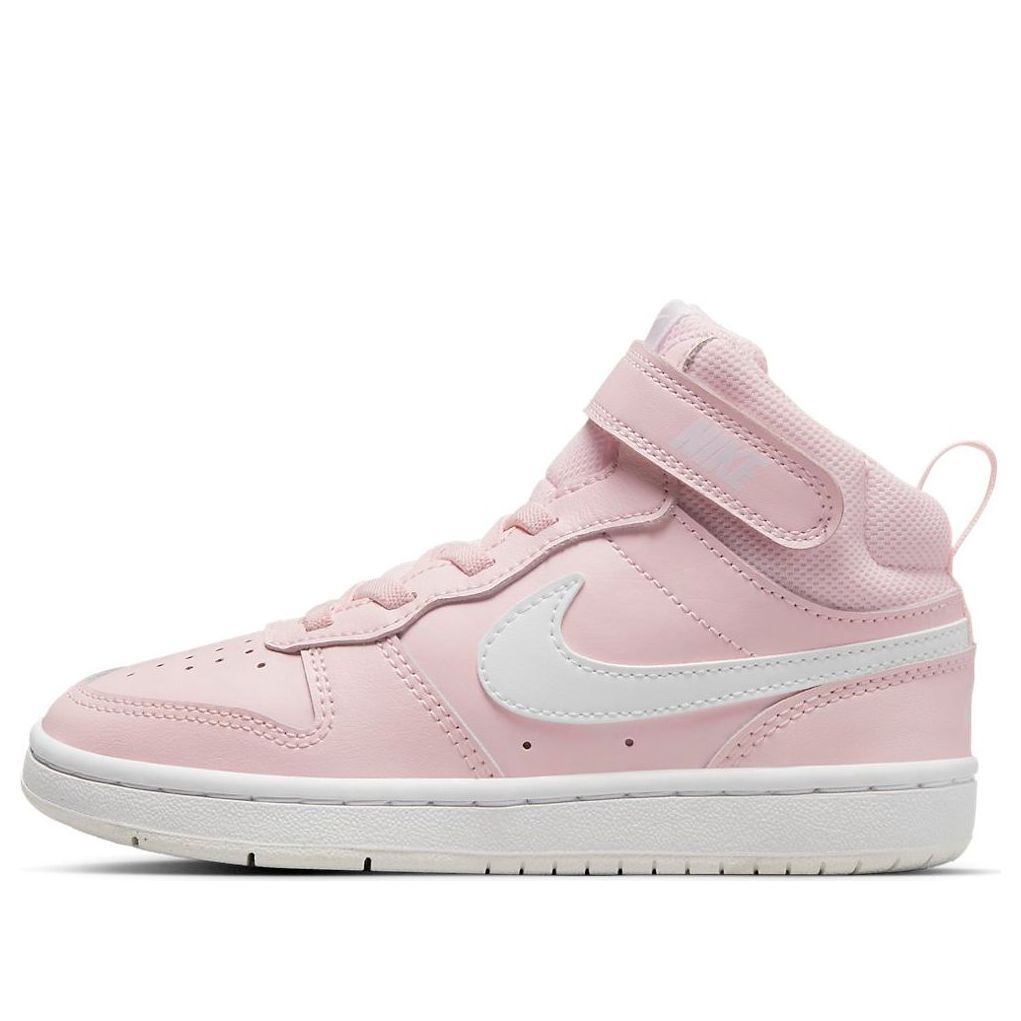 (PS) Nike Court Borough Mid 2'Pearl Pink White' CD7783-601