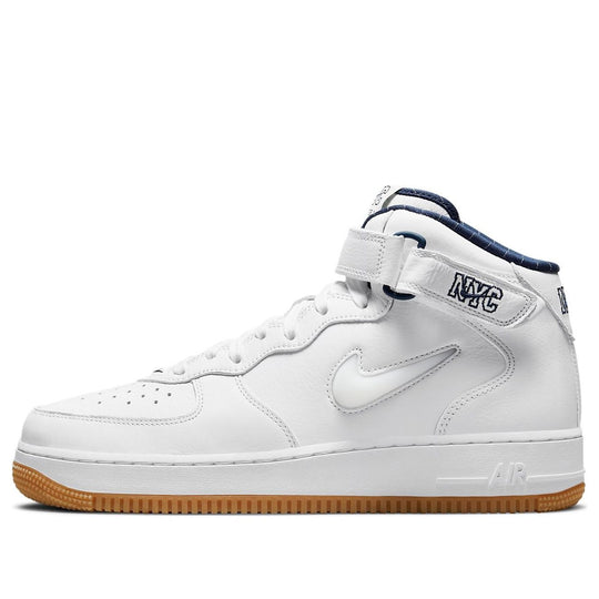 Nike Air Force 1 Mid Jewel QS 'NYC - Yankees' DH5622-100 - KICKS CREW