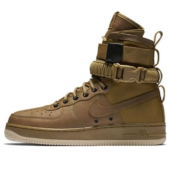 (WMNS) Nike SF Air Force 1 High 'Golden Beige' 857872-200 - KICKS CREW