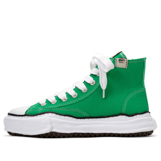 Maison MIHARA YASUHIRO PETERSON OG Sole Canvas High-top Sneaker 'Green'  A01FW701-GRN