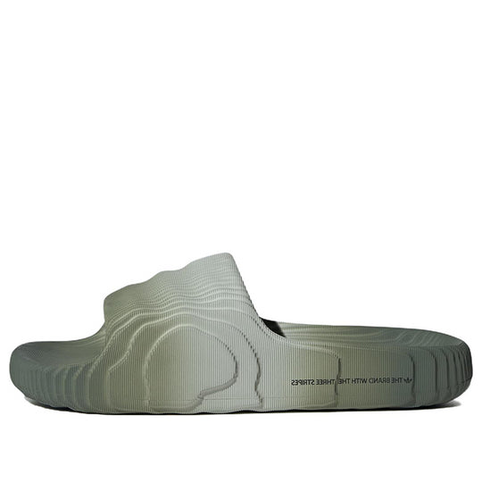 adidas Originals Adilette 22 Slides 'Wonder Silver Green' IG7494-KICKS CREW