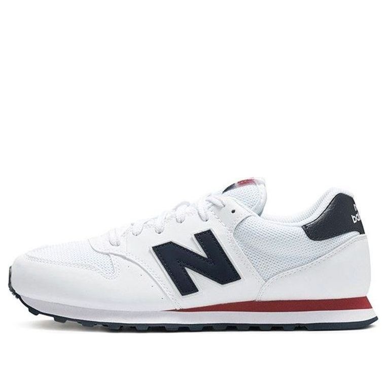 New Balance 500 'White Navy Red' GM500SWB - KICKS CREW