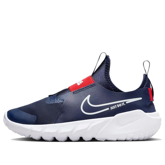 (GS) Nike Flex Runner 2 'Navy White' DJ6038-403 - KICKS CREW