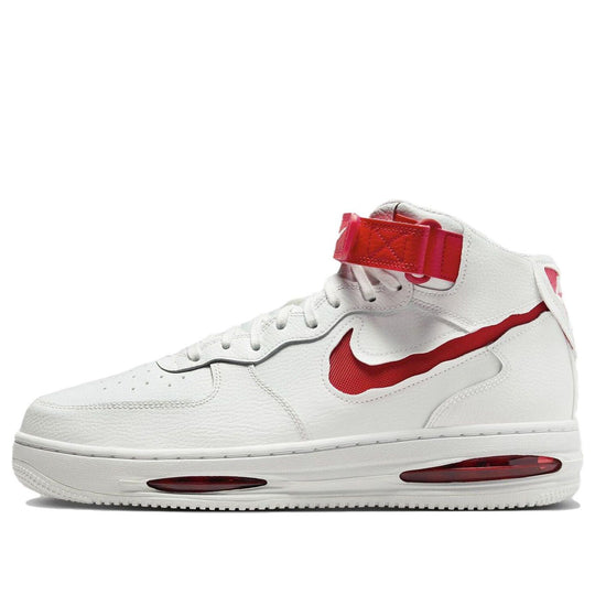 Nike Air Force 1 Mid Evo 'White University Red' FB1374-102-KICKS CREW