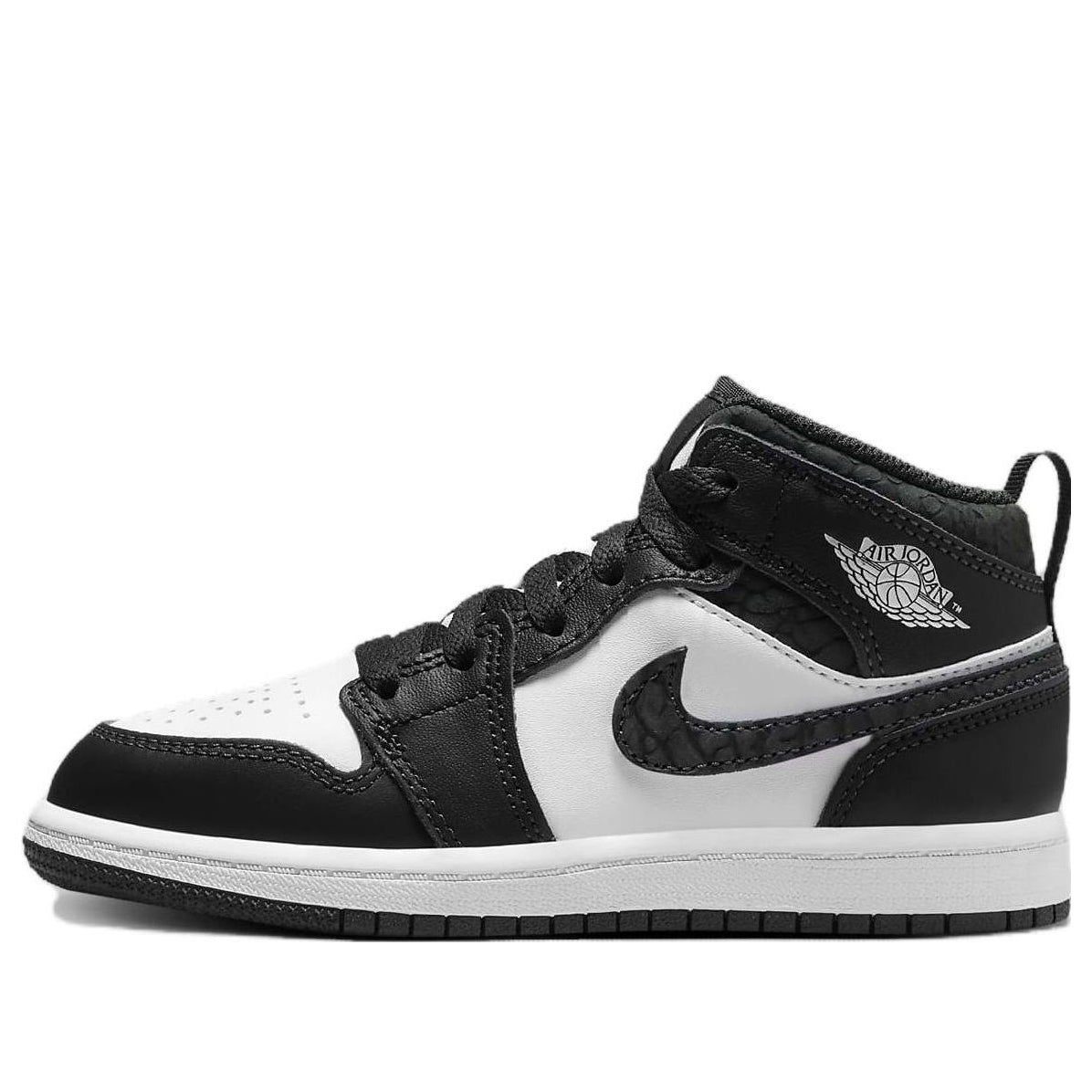 (PS) Air Jordan 1 Mid SE 'Panda Elephant' FB9910-001 - KICKS CREW