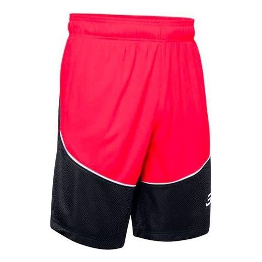 Under Armour Accelerate Shorts Black/Radio Red 1373303-001 - Free