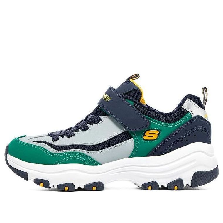 (GS) Skechers I-Conik 'Green Navy White' 8701645L-LGNV - KICKS CREW