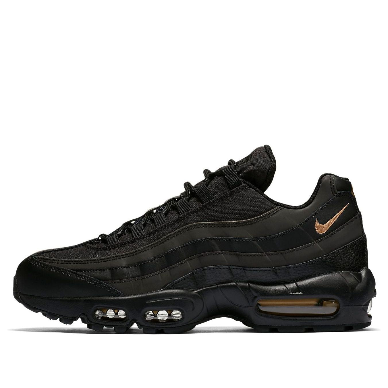 Nike Air Max 95 Premium SE 'Black Gold' 924478-003-KICKS CREW