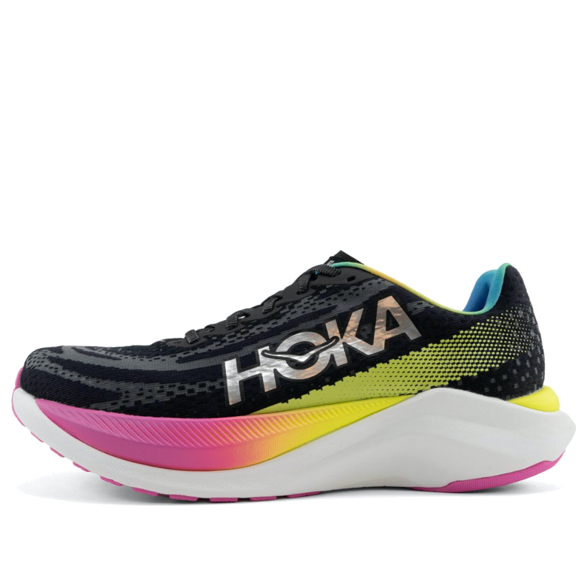 HOKA ONE ONE Mach X 'Black Silver Multi-Color' 1141450-BKSV - KICKS CREW