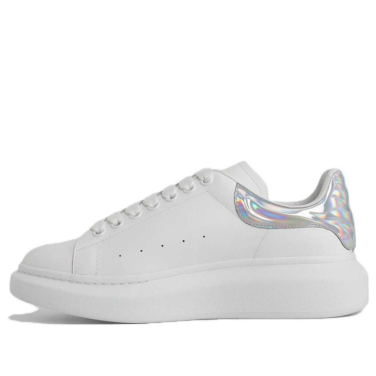 Alexander McQueen Oversized Low-Top Sneakers 'White Silver' 688525WHVI