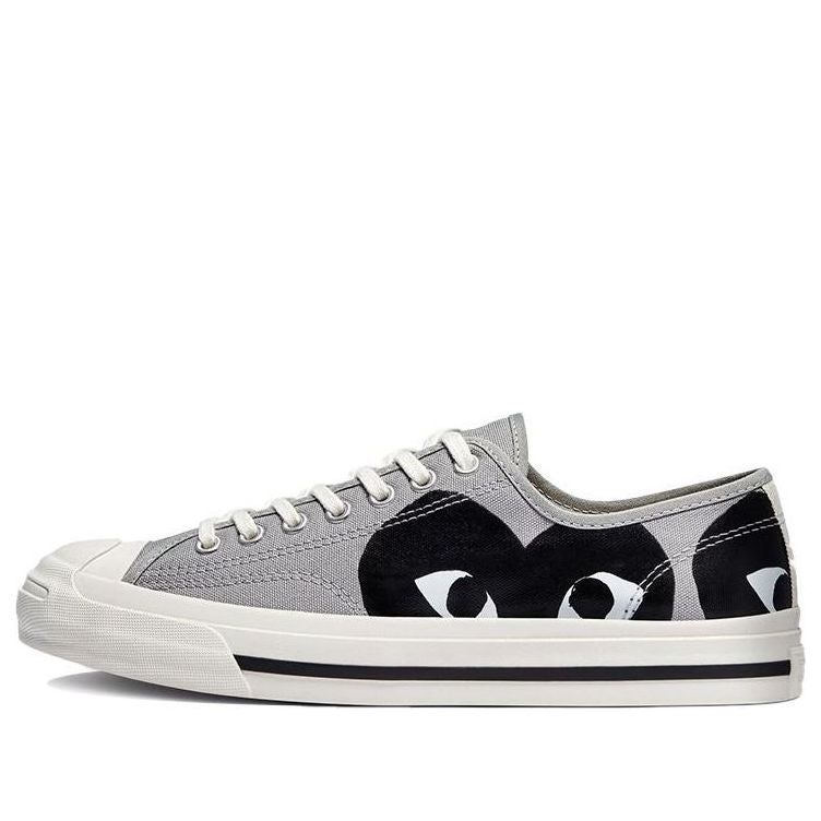 Converse x COMME des GARCONS PLAY Jack Purcell 'Drizzle Black' 171259C ...